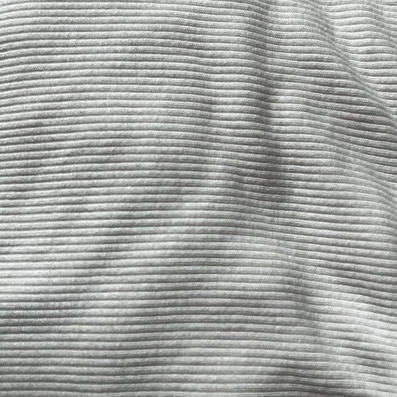 White long sleeve side scrunch ties - Picture 6 of 6